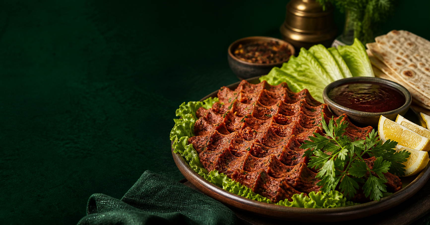 Ustalıkla yoğrulan taze çiğköfte